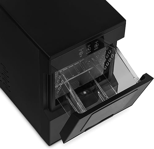 Miniatura 12 de Newair Nugget - Máquina de hielo para encimera, 44 libras/día, máquina de hielo sónico para encimera, tanque de agua autolimpiante y recargable,