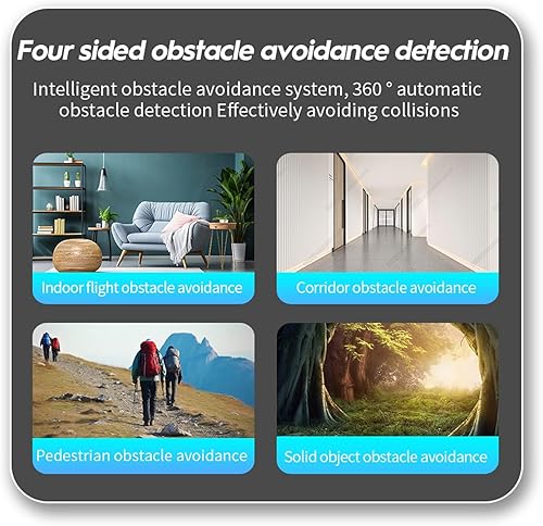 Miniatura 5 de Dron Mo sin escobillas con cámara de 1080p 0.08 oz, Wifi Fpv RC Quadcopter con modo sin cabeza, sígueme, retención de altura, sin escobillas +