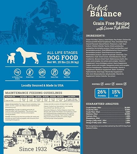 Muenster Perfect Balance Harina de pollo, receta sin granos, alimento seco para perros sin gluten, croquetas completas y equilibradas para perros de Muenster Perfect Balance Harina de pollo, receta sin granos, alimento seco para perros sin gluten, croquetas completas y equilibradas para perros de