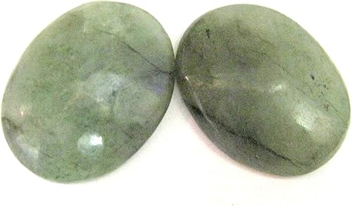 Vista 32 de Hermosa y potente piedra de preocupación de cuarzo transparente con energía positiva, cristal curativo para el pulgar para meditación protectora