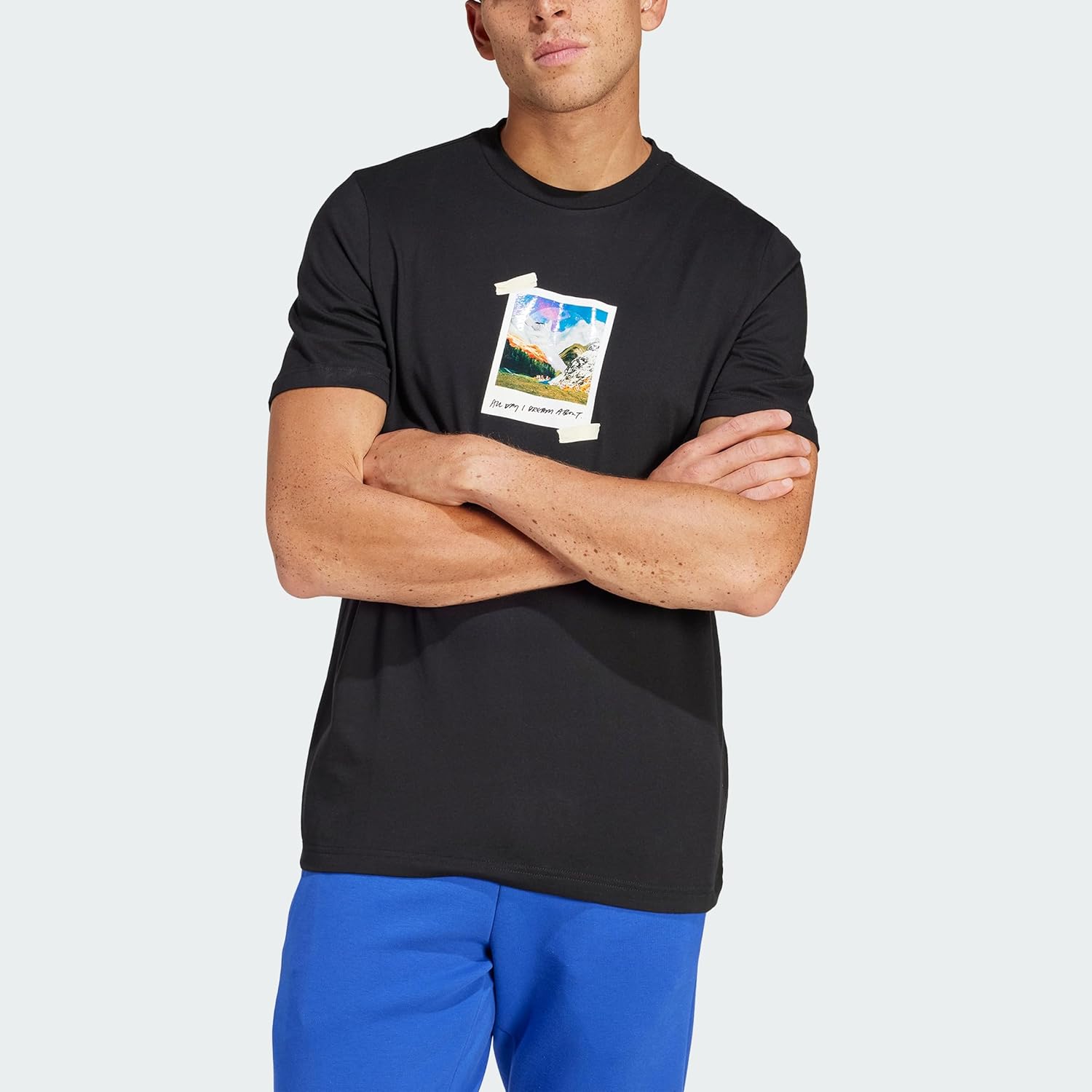 Adidas Mens All Day I Dream About… Graphic T-Shirt