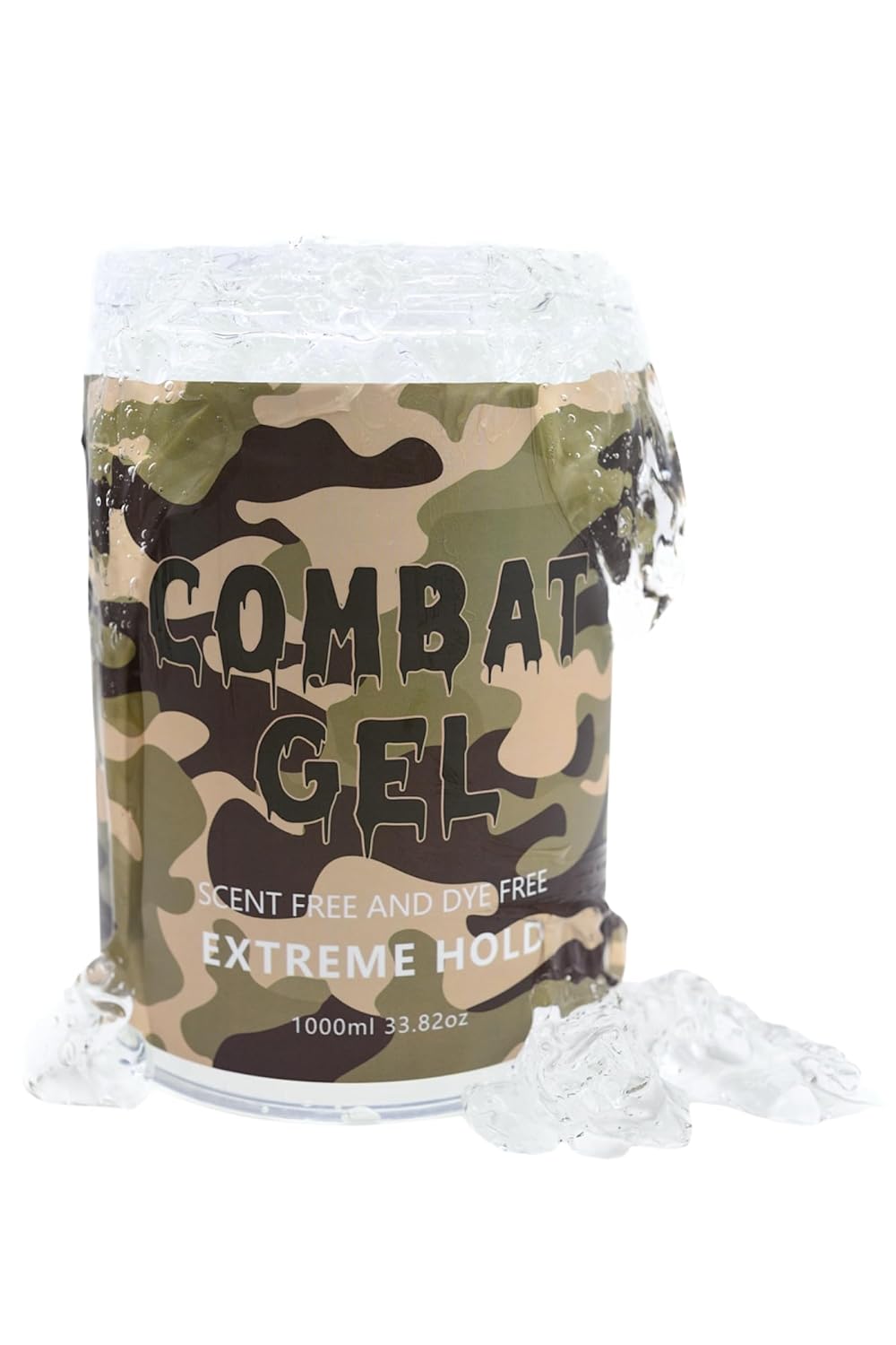 Combat Gel extreme hold hair gel (500 ML, Watermelon)