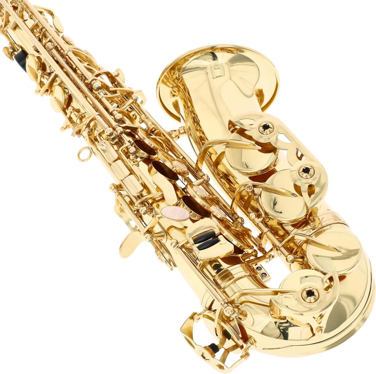 Soundman EAS-500 Altsaxophon in Es - mit Hoch-Fis-Klappe - Komplett mit Mundstück, Koffer und Zubehör