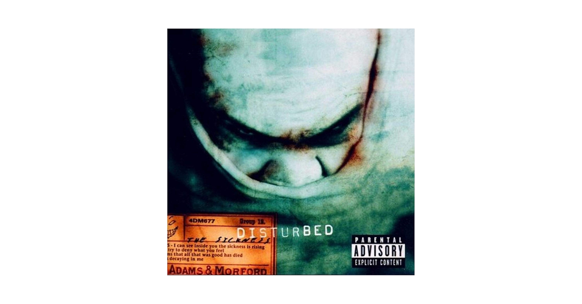 Disturbed】ディスターブド The Sickness CD サイン Disturbed' Band