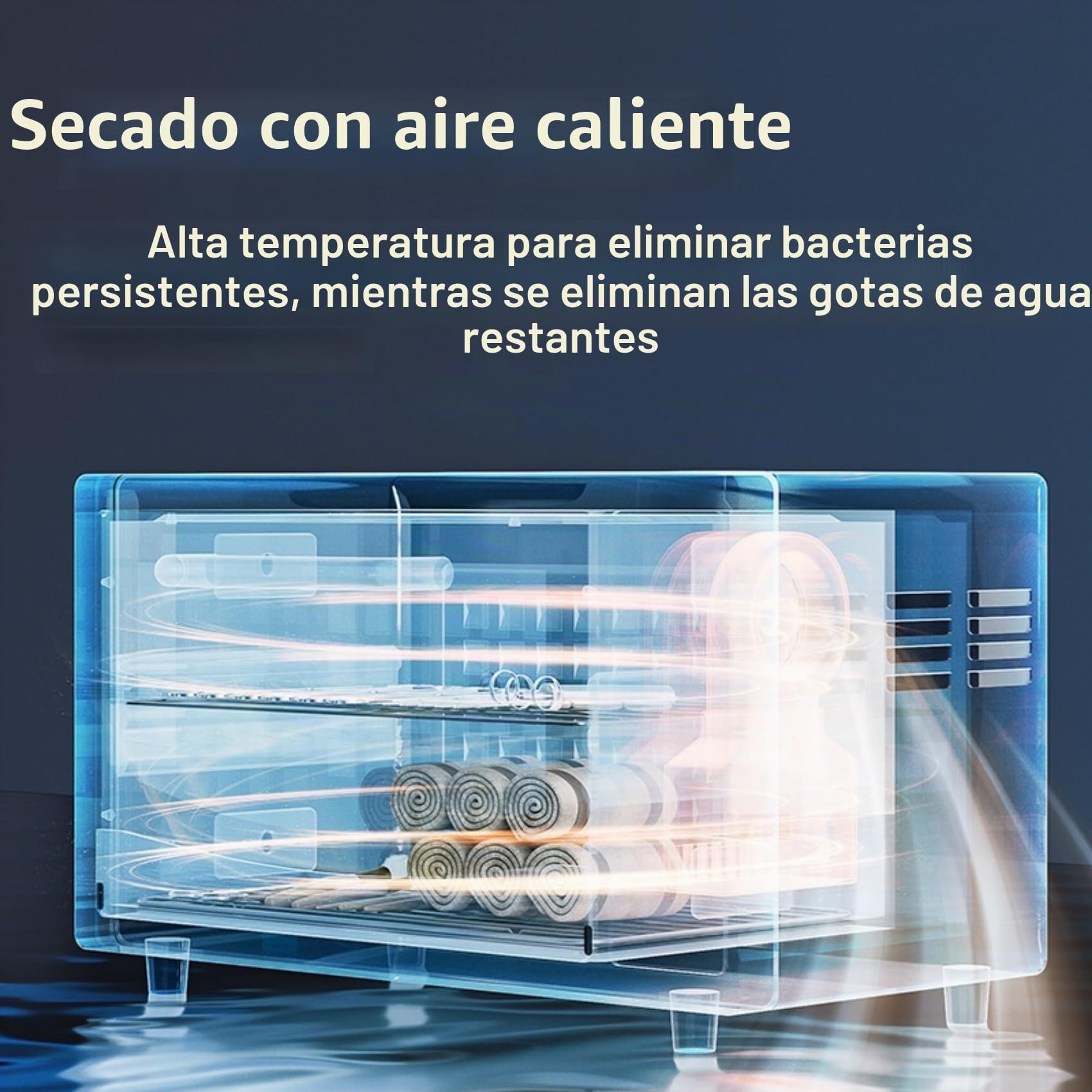 Esterilizador UV LED con Temporizador - Caja/Armario de Desinfección UV para Herramientas de Uñas, Manicura, Barbería, Salón de Belleza y Uso en Casa