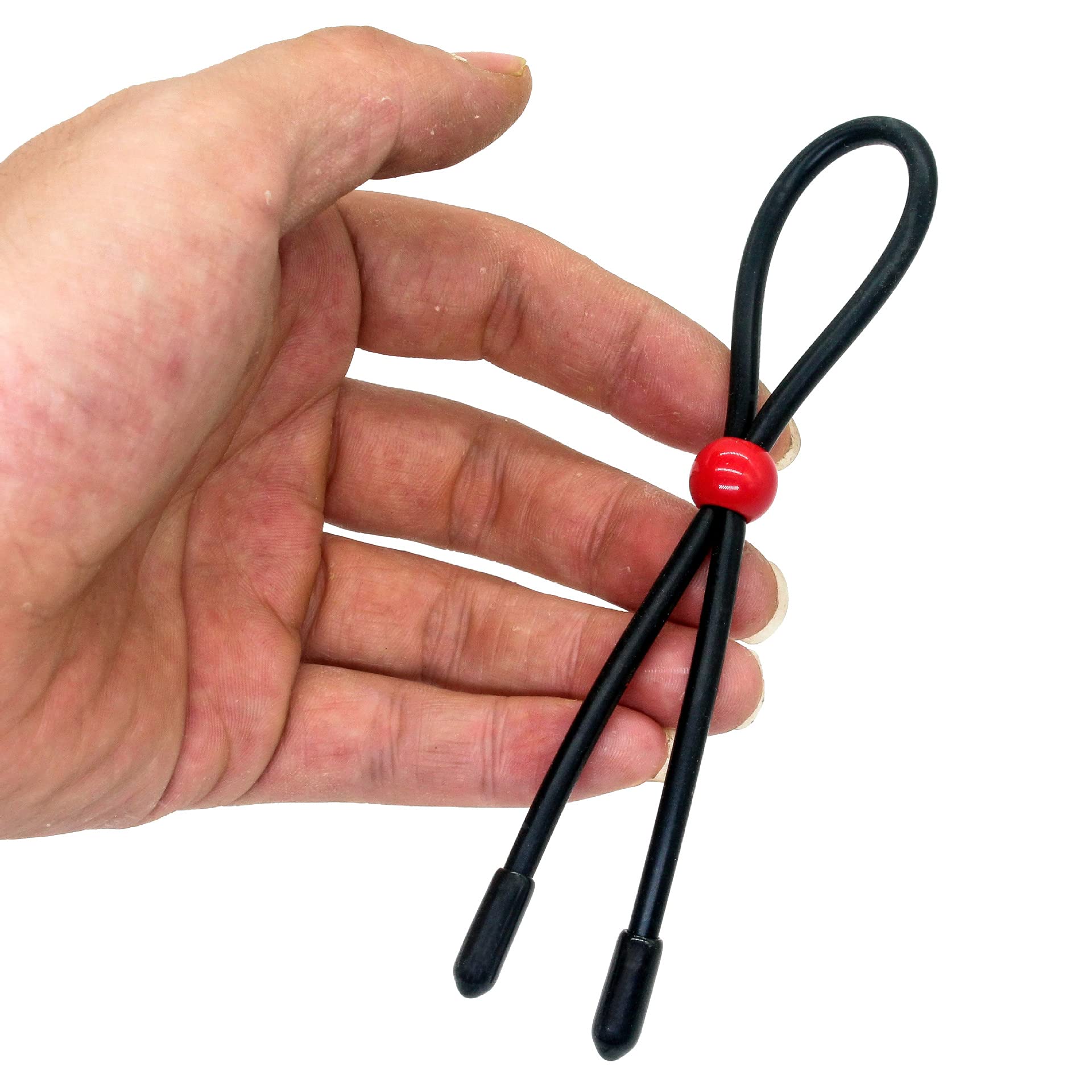 4 in 1 Bondage Set SM Silicone Cockring Testicle Ring Regolabile Ritardo Pene Anello Scroto Sesso Anello Pene Ingrandimento Giocattoli Sessuali for Uomini