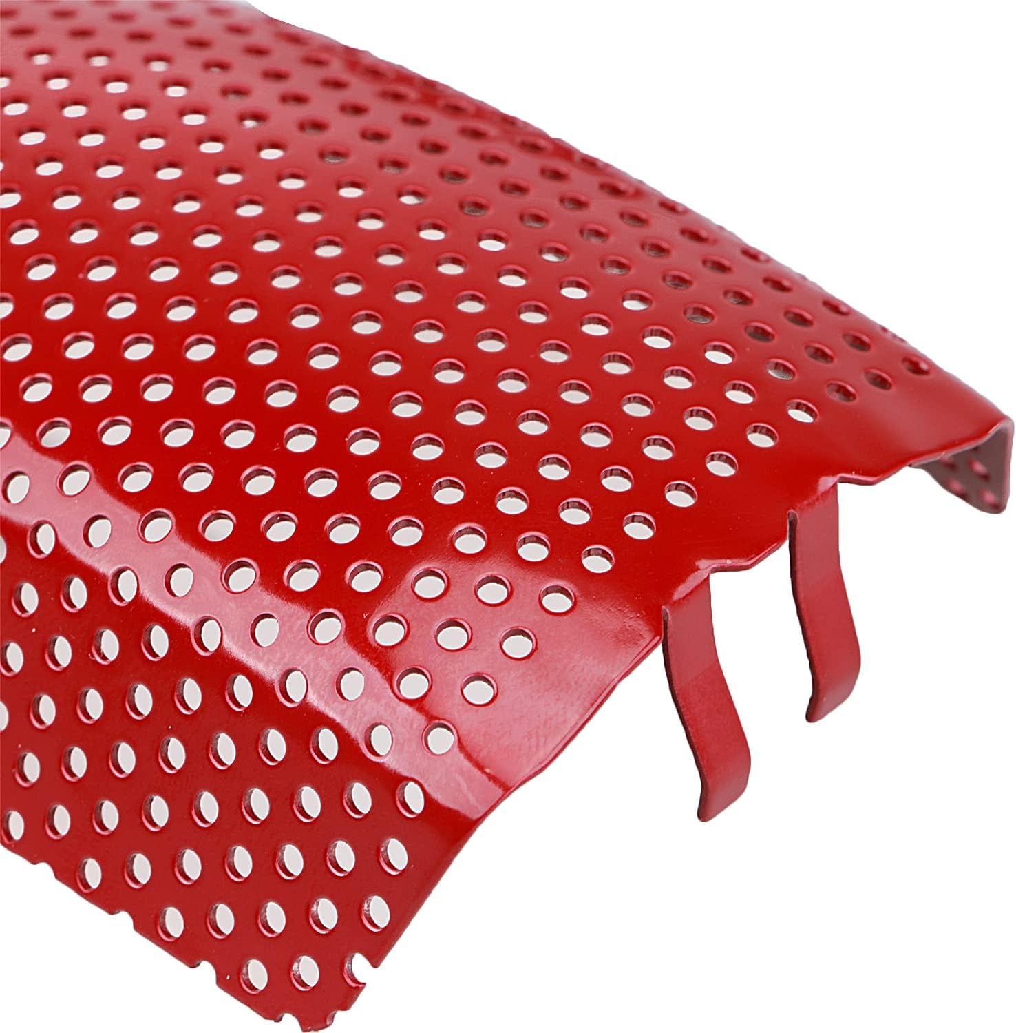304 Stainless Steel Red Front Brake Caliper Screen Inserts Set Covers for Harley Touring Road King Street Glide Electra Glide FLHT FLHR FLHX FLTRX FLTRU V-Rod