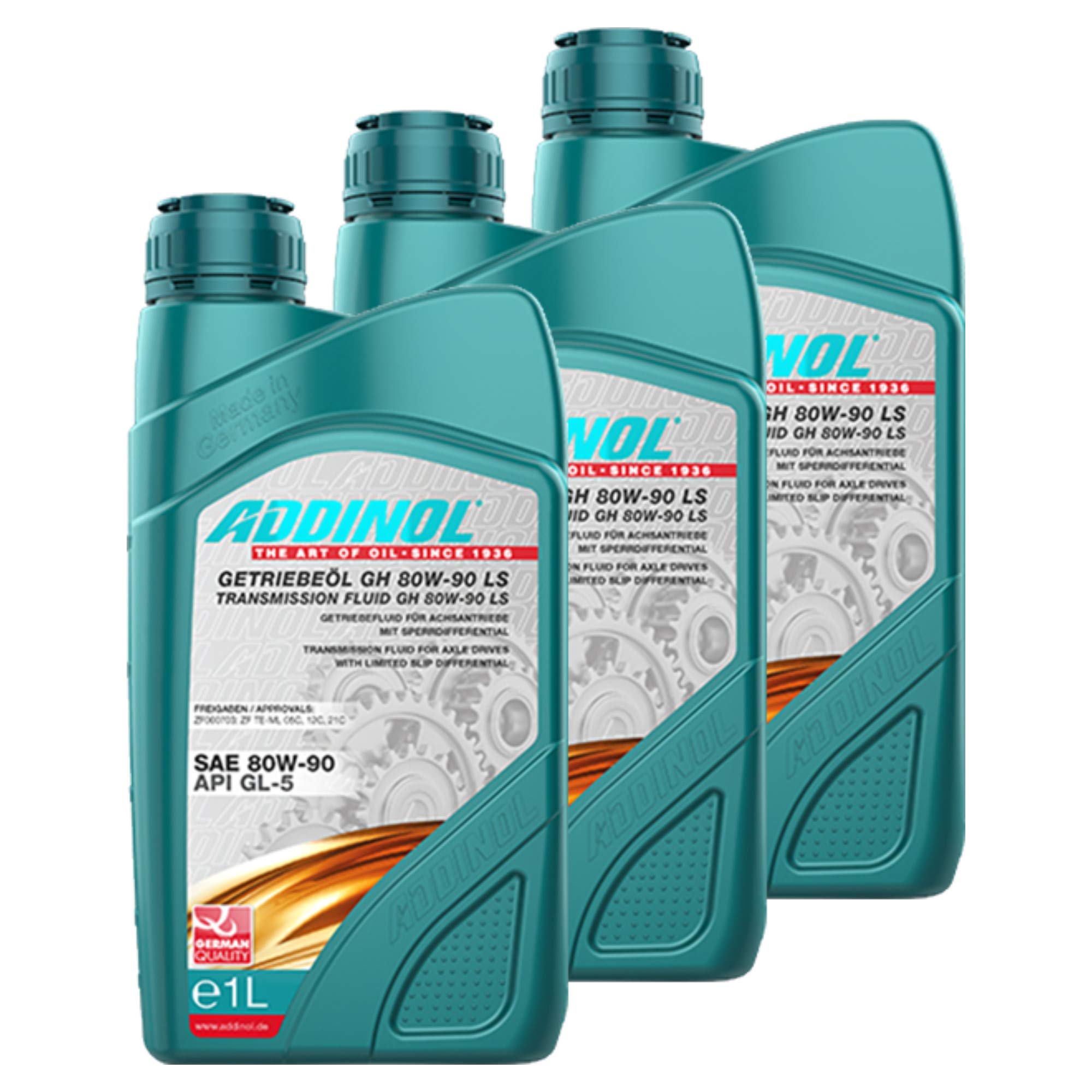 Addinol 3X Getriebeöl Gear Transmission Oil Fluid Lubricant SAE 80W Gl 80 W 1L 74500107