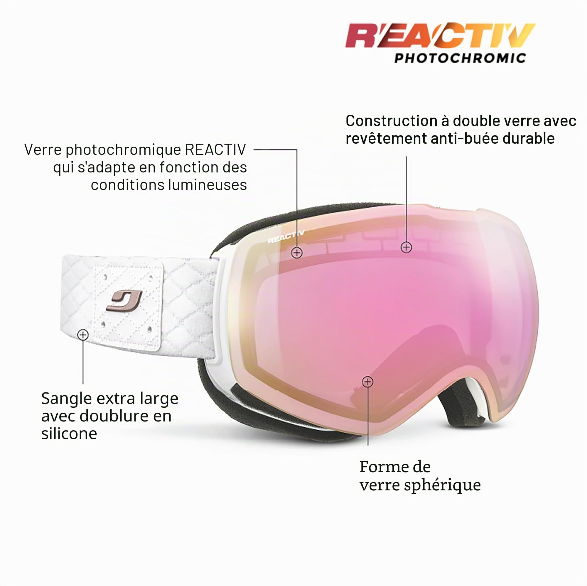Julbo Shadow Masque de ski Mixte