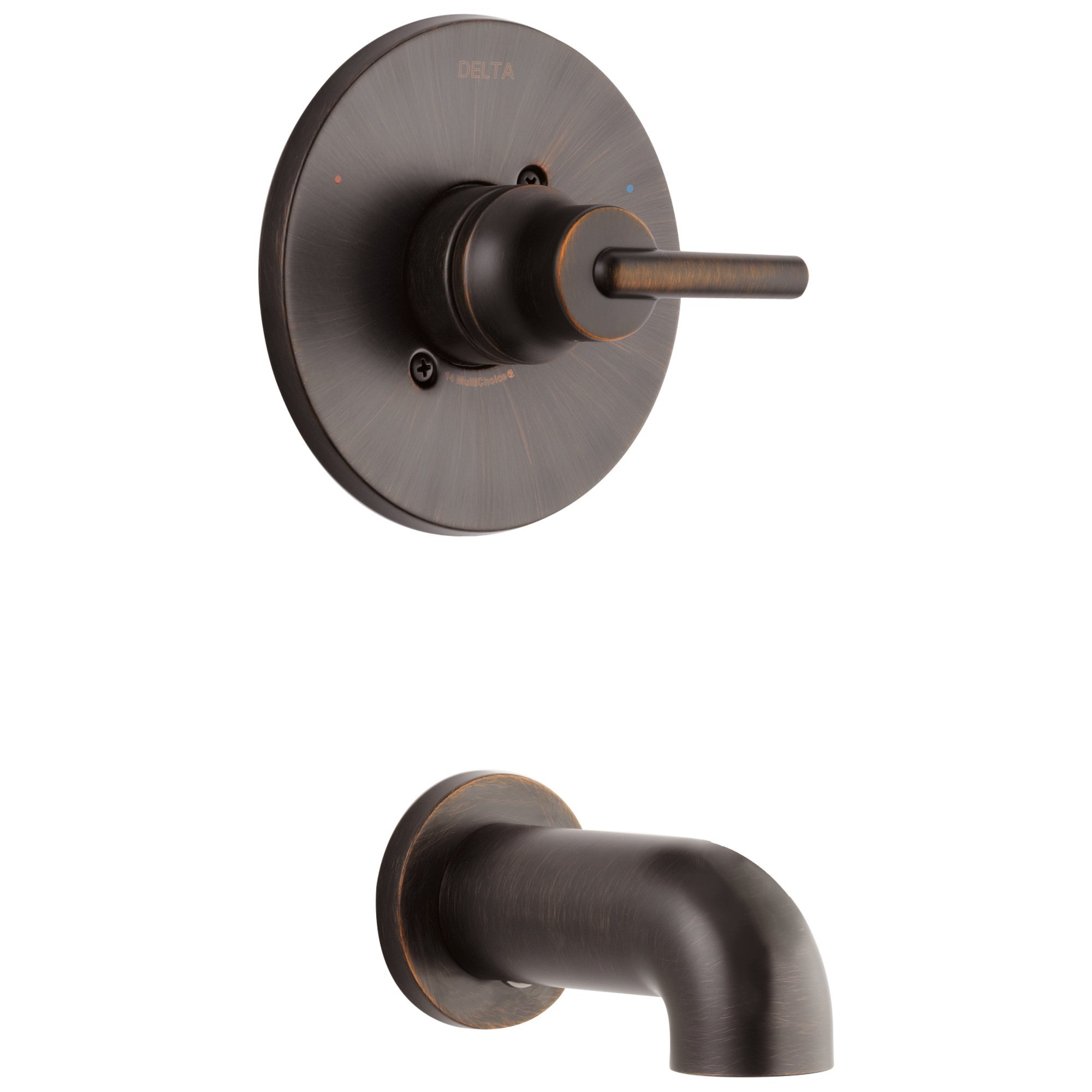 Delta robinet T14159-rb garniture baignoire Trinsic bronze pour douche
