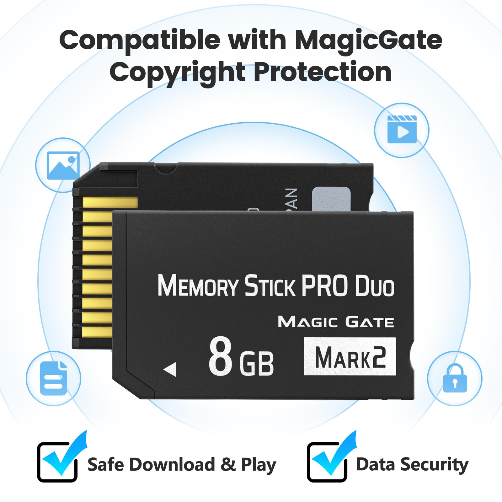 Amazon.com: Original 8GB Memory Stick Pro Duo MARK2, High-Speed