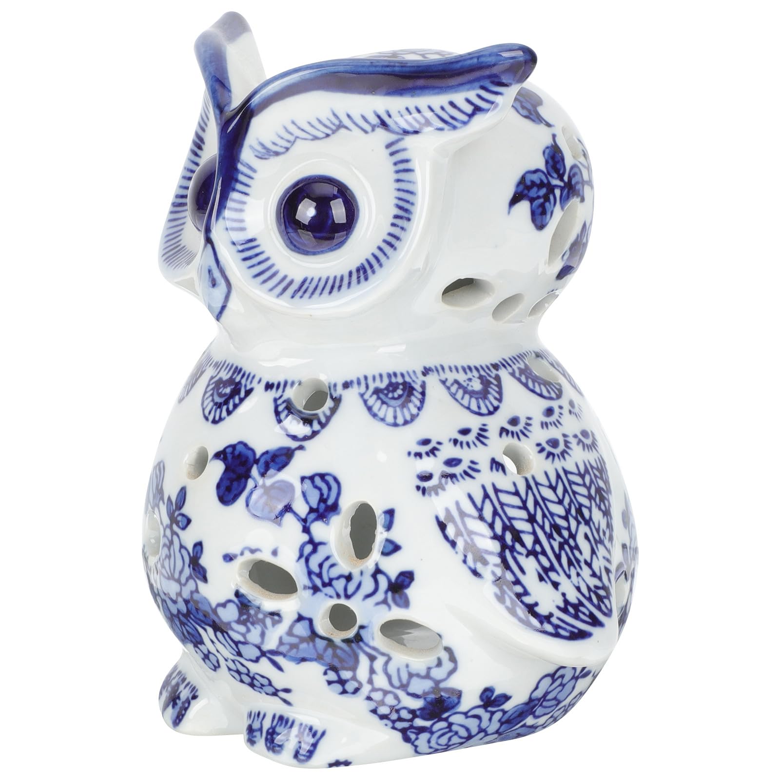 Bougeoir hibou en céramique le cadeau élégant pour décoration de table