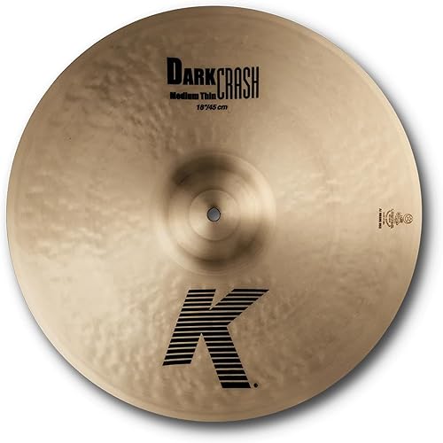 Zildjian 18" K Dark Crash Medium Delgado