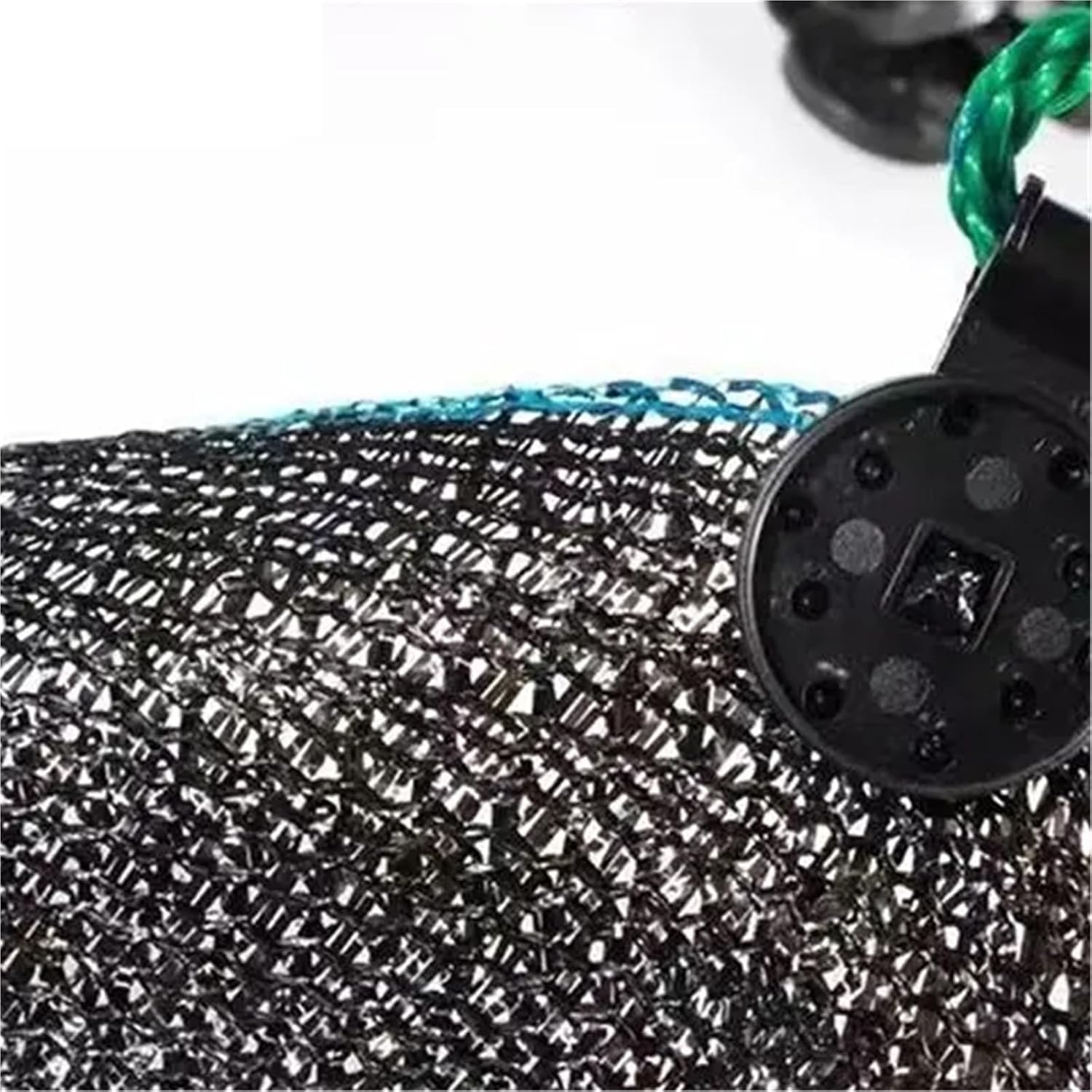 Shade Cloth Clips 25-100Pcs Shade Cloth Plastic Clips Sun Net Greenhouse Fabric Fixing Clamps Grommet Fence Netting Hook for Securing Shade Fabric to Poles, Fences(100pcs)