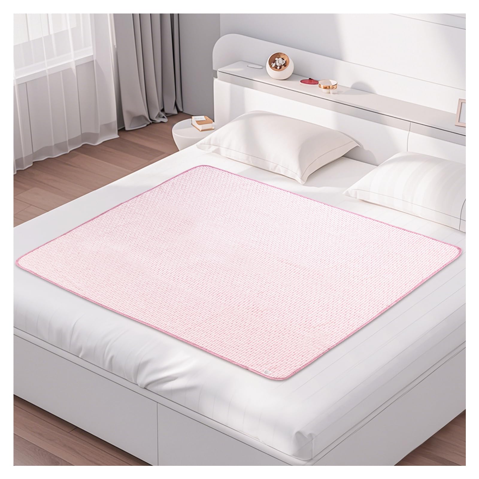 Bed Pads for Incontinence Washable, 40"x55" Large Reusable Waterproof Soft Wetting Underpad for Adults, Elderly, Seniors, Women, Kids & Pets, Machine