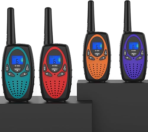 Walkie Talkies de largo alcance, radio bidireccional M880 para adultos con pantalla LCDWakie-Talkies de resistencia con cancelación de ruido para