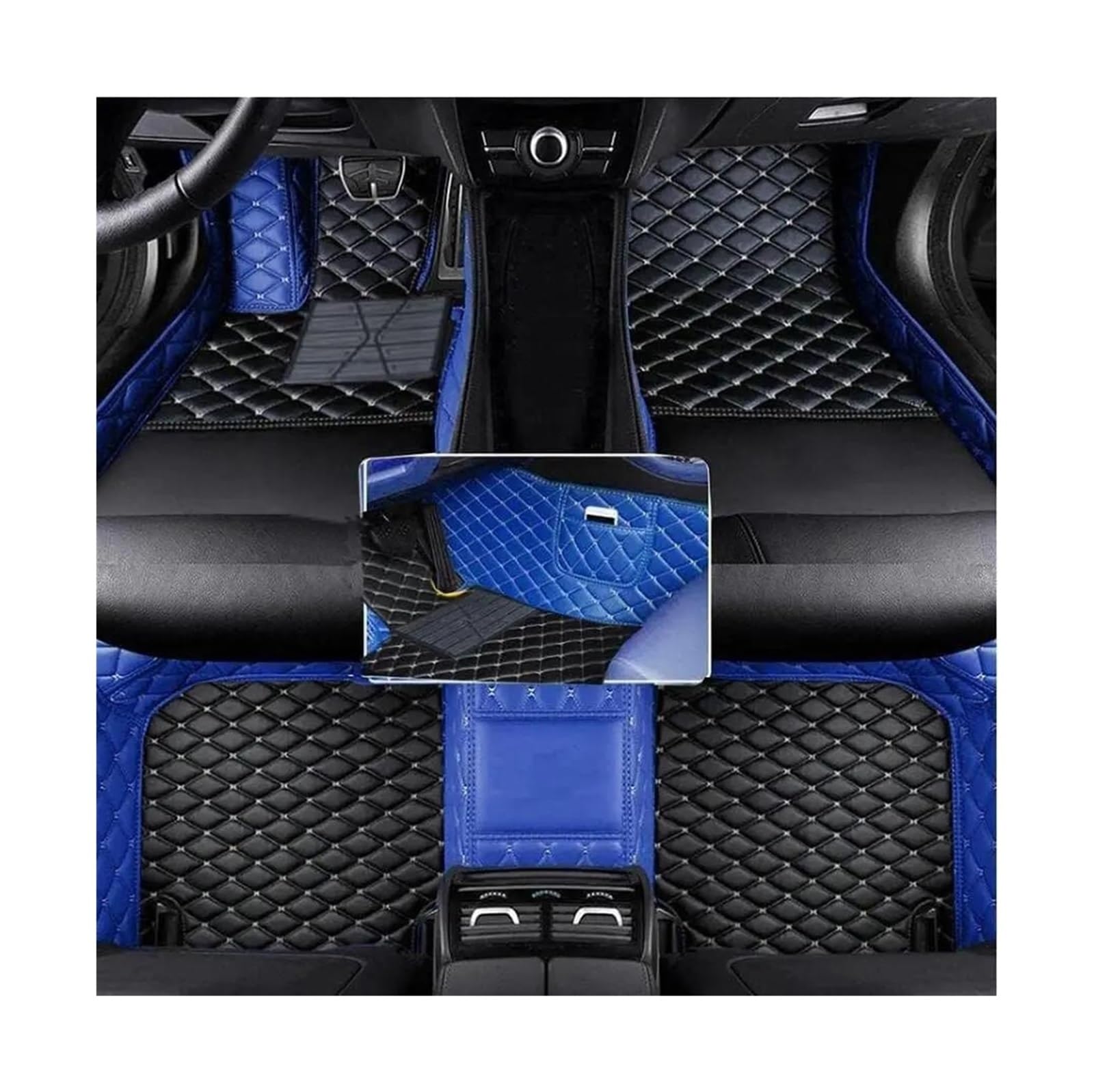 Tapis de sol voiture étanche KLAUER pour Ranger 2010-2014 protection cuir anti-boue