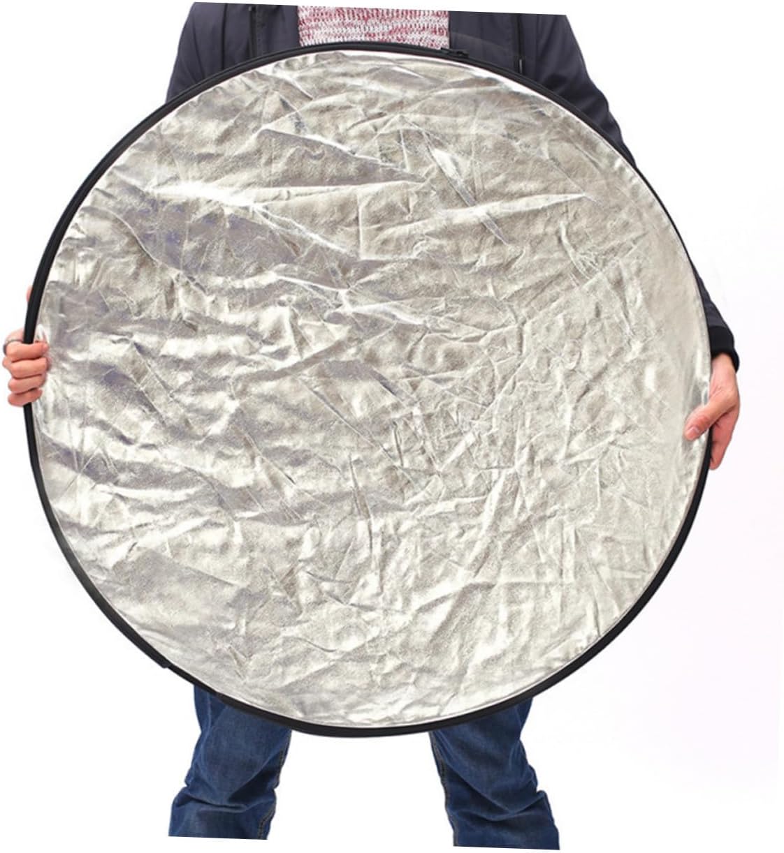5-in-1 60cm Foldable Light Reflector with Nylon Steel Wire