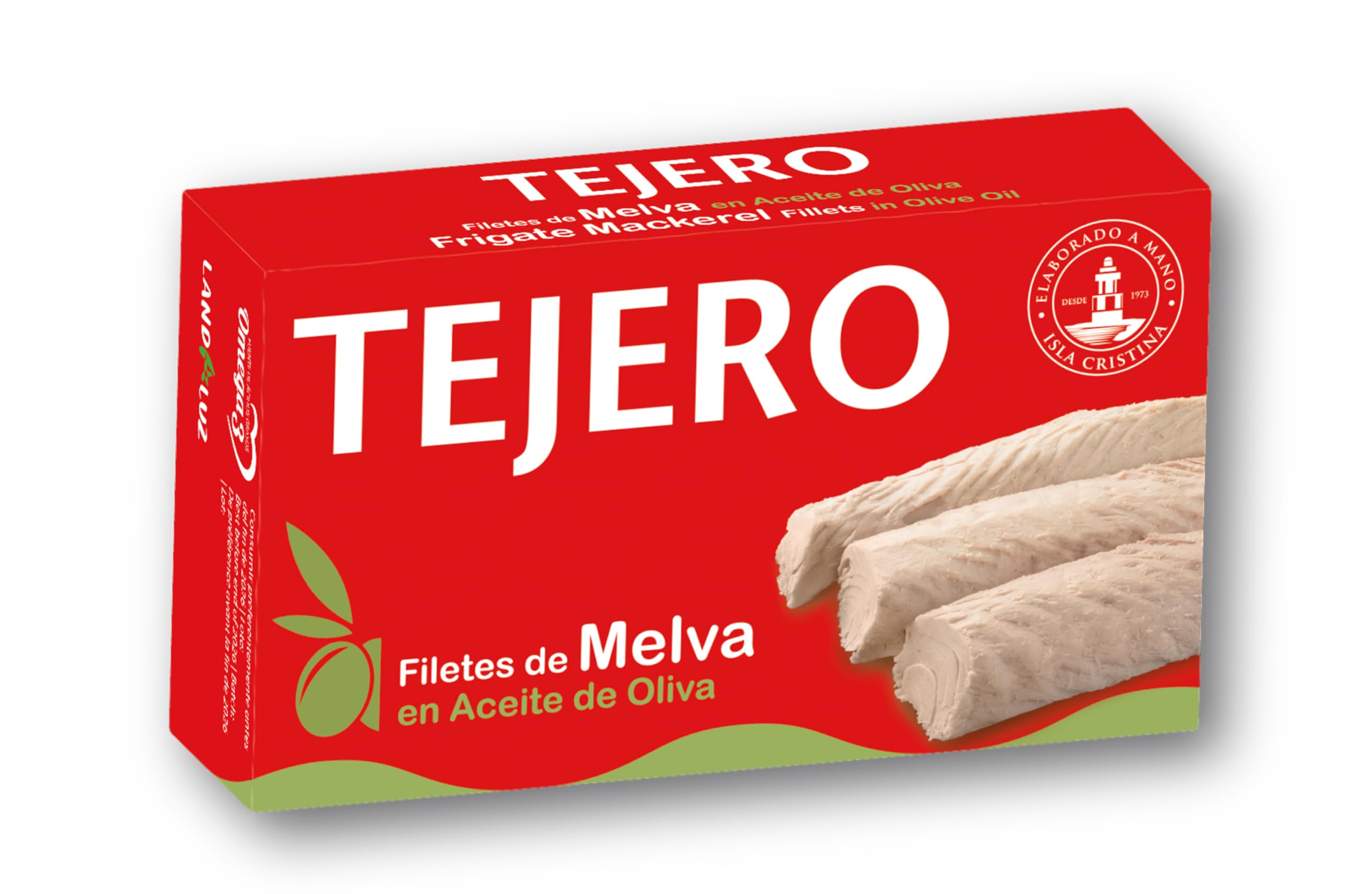 Tejero Conserva de pescado Melva en Aceite de Oliva 5 Latas 120 g