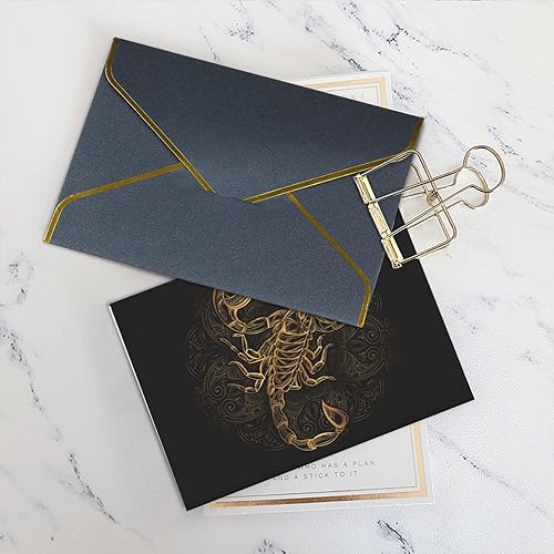 Miniatura 8 de Tarjetas de agradecimiento vintage con sobres, tarjetas de felicitación en blanco con sobres en blanco en el interior, divertidas tarjetas de