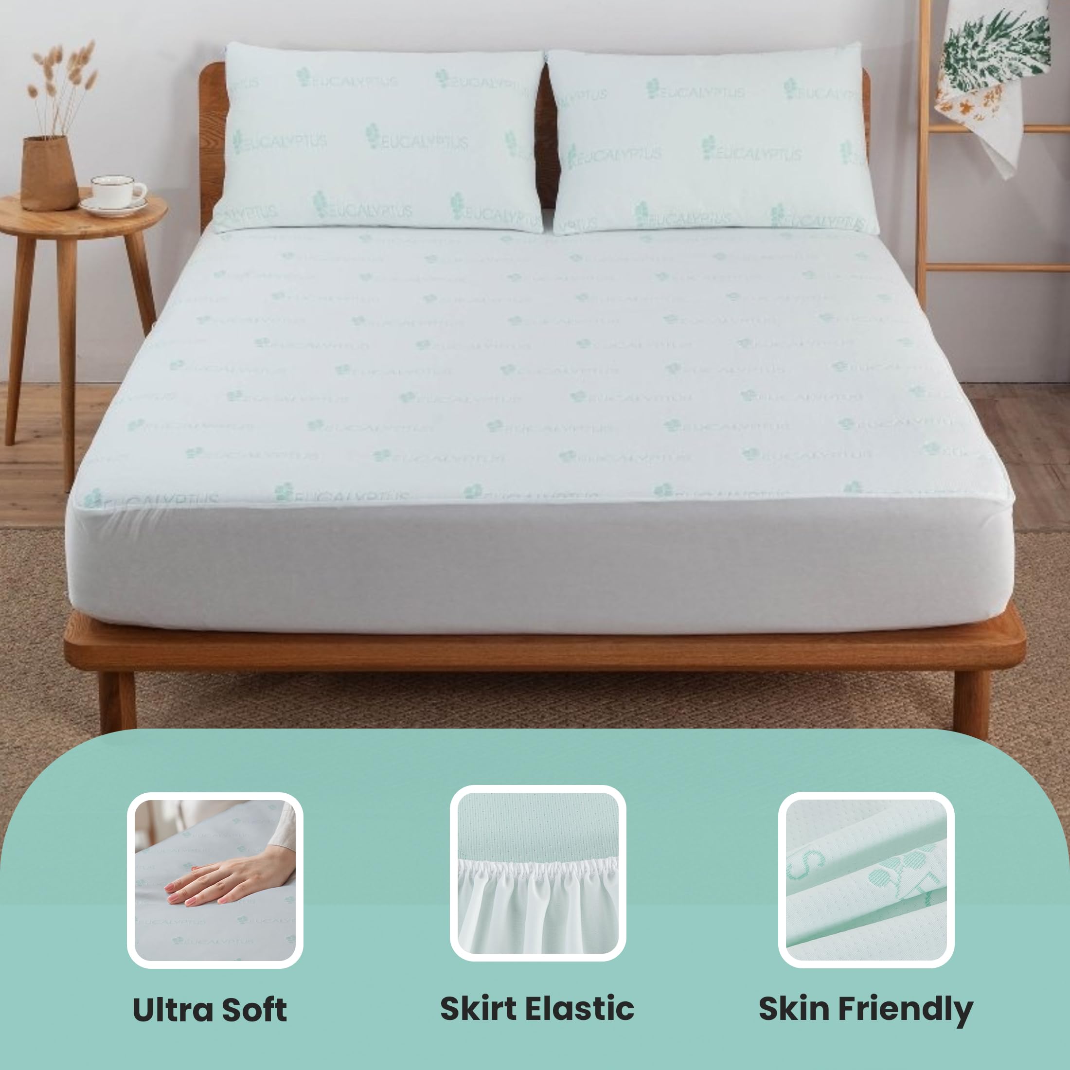Nature Boost Mattress Protectors- Twin