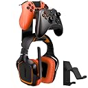 Dhanishtha Headphone Stand | Compatible with PS5 Controller Stand, Headphone Stand for Table, PC Accessories, Headphones Stand, Controller Stand | Gaming Accessories for PC | Wall Mount | gallery image