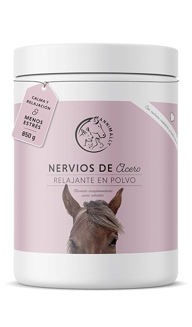 Annimally Fuerza Nerviosa - Polvo Relax para Caballos 850g para la calma en caballos
