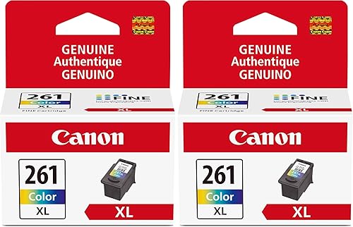 Miniatura 9 de Canon CL-261 XL Cartucho de tinta de color genuino, compatible con TS5320/6420/6420a, TR7020/7020a