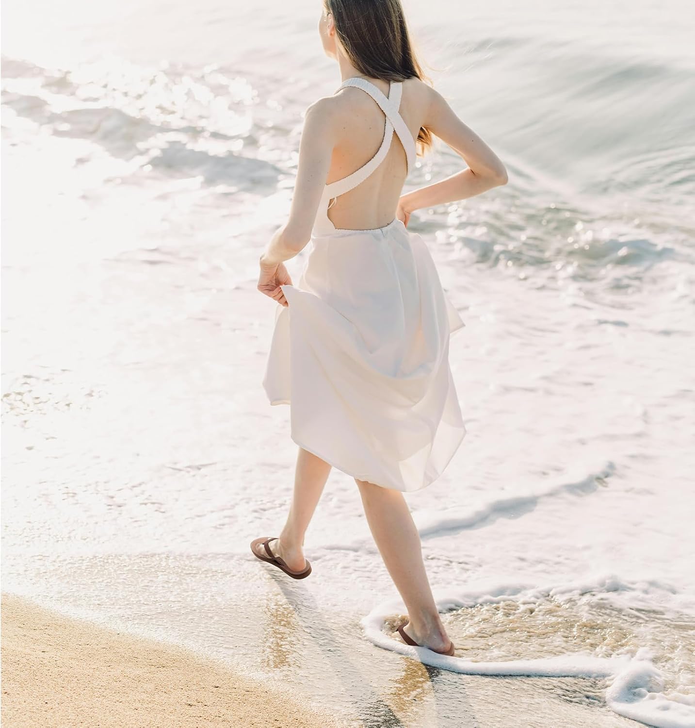 Womens Flip Flops Comfortable Yoga Mat Thong Sandals Non Slip Lightw Walking Slides - Image 2