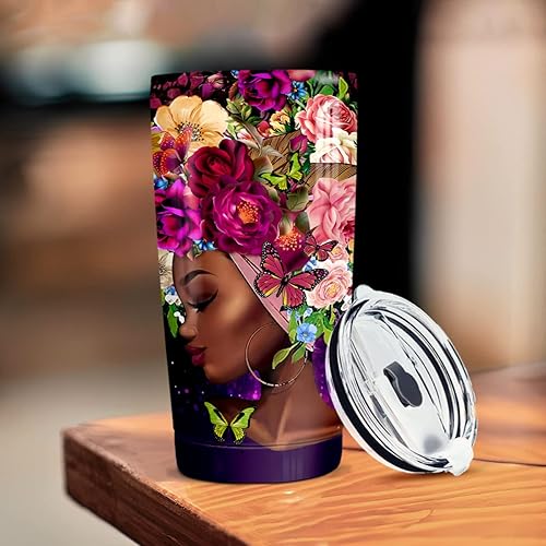 Vista 13 de winorax Vaso de lobo de regalo para mujeres y hombres, taza de lobo de 20 onzas, taza de viaje de acero inoxidable con aislamiento de café, vasos