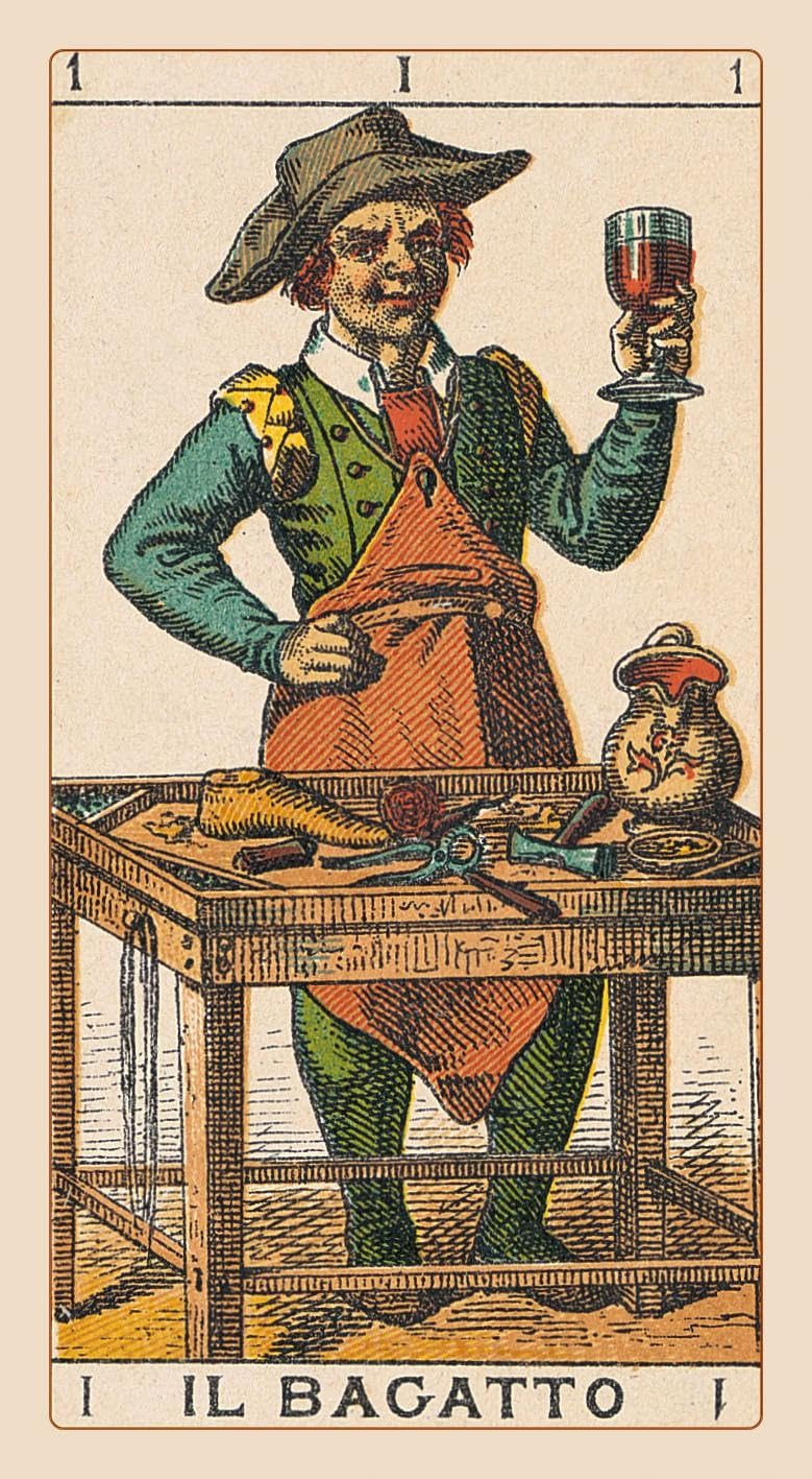 Antichi tarocchi italiani: 78 carte. Ancient Italian Tarot: 78 full colour tarot cards