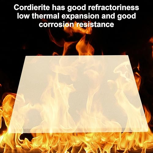 Miniatura 6 de Piedra cuadrada de repuesto para pizza Ooni Koda, Karu & Fyra 12, horno de pizza Ooni 3, horno de cuerno grande, piedra de pizza para hornear