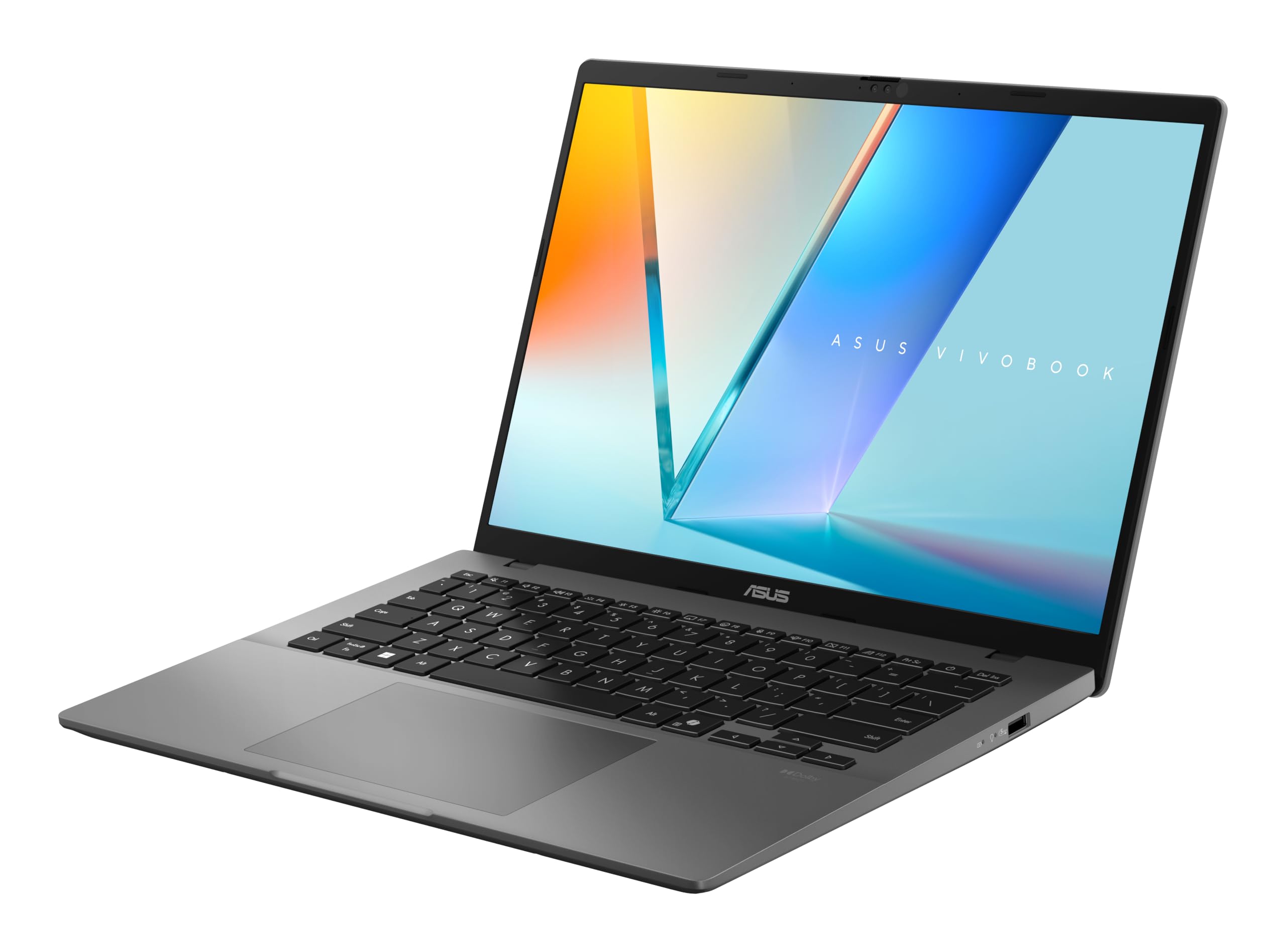 ASUS Vivobook S 14 S3407CA-LY040W - Ordenador Portátil 14" WUXGA (Intel Core Ultra 7 255H, 16GB RAM, 1TB SSD, ARC 140T, Windows 11 Home) Gris Mate - Teclado QWERTY español — view 5