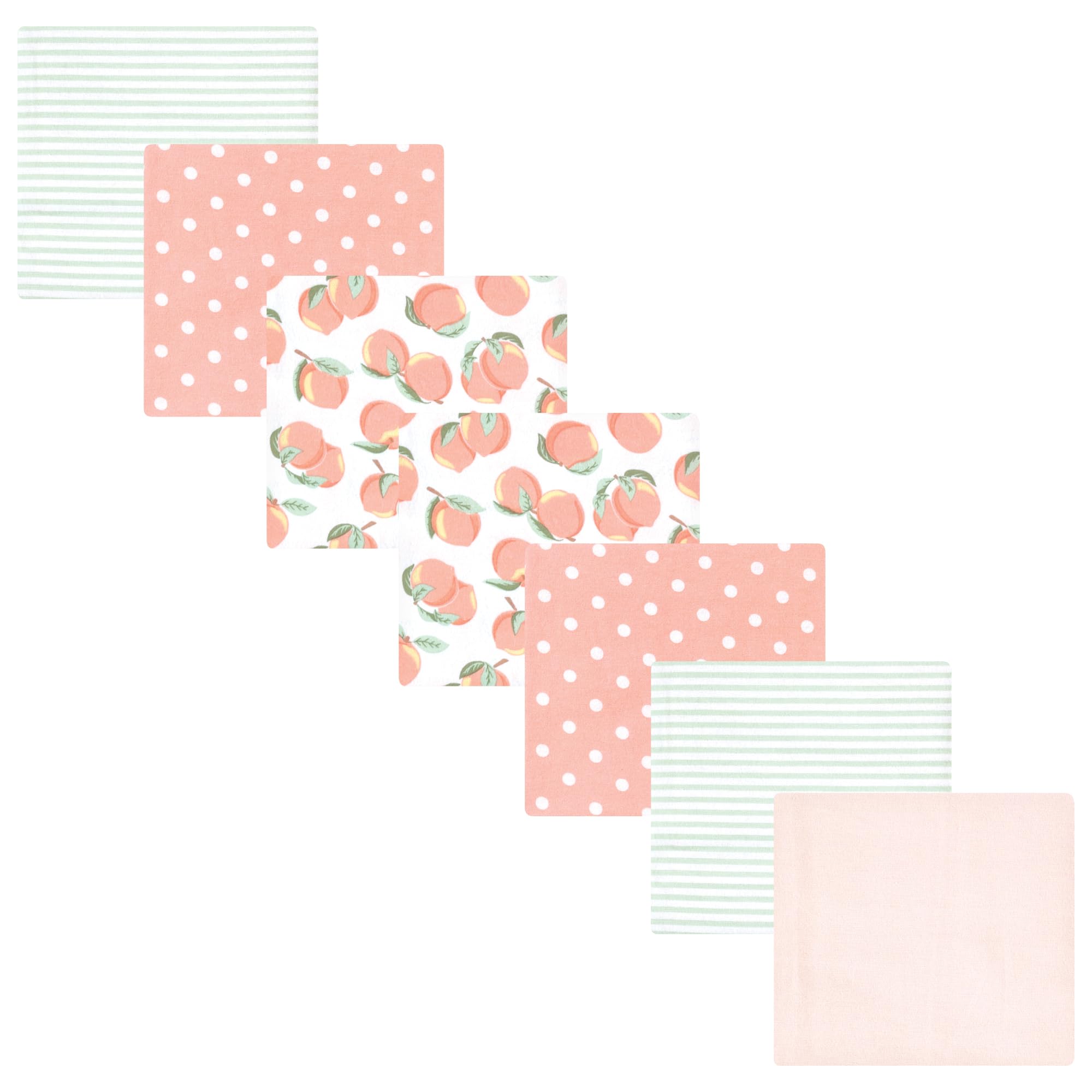 Luvable Friends Little Treasure Flannel Receiving Blankets 7pk