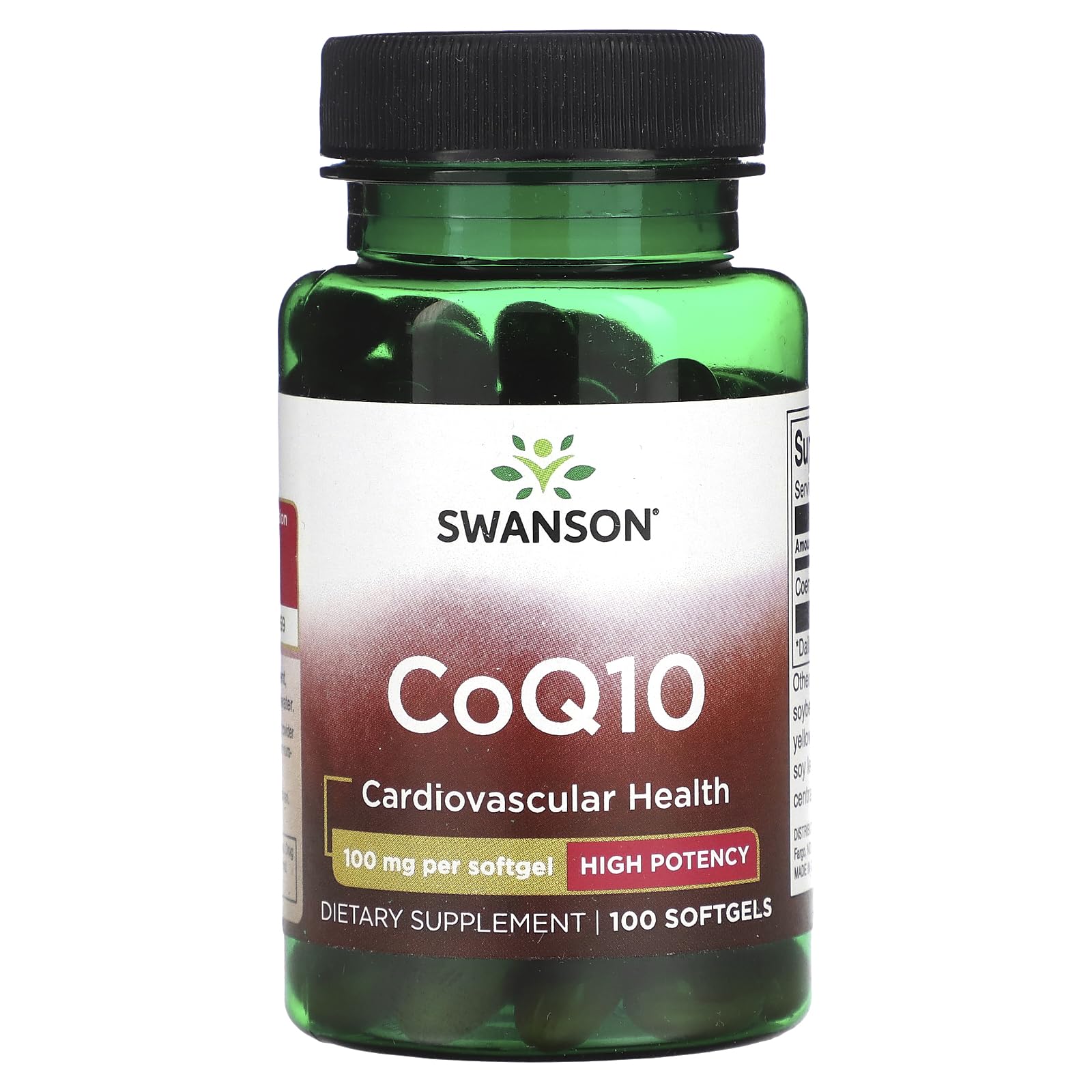 CoQ10, 100mg - 100 softgels
