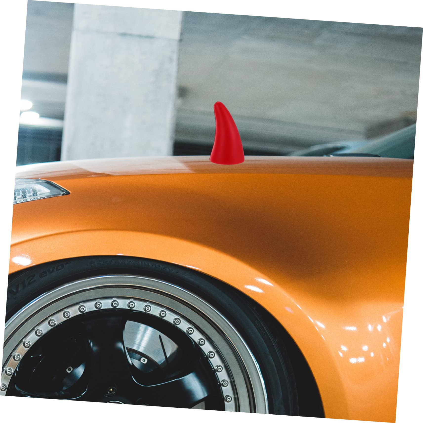 Auto Teufelshörner Dach Dekoration - 3D Hörner Aufkleber Für Halloween