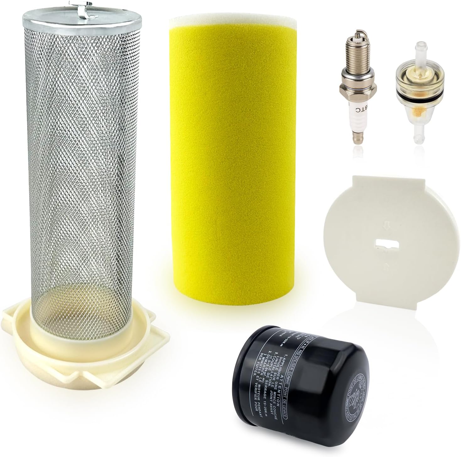 Air Filter Cage Guide Air Filter End Cap Oil Filter Kit For Yamaha Kodiak 400 YFM400 YFM400A YFM400FA YFM400FAH 2000-2002 5GH-14458-01-00 1UY-14468-00-00 5GH-13440-00-00