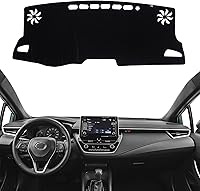 Vista 28 de KEYOOG Alfombrilla Cobertora para Salpicadero Compatible con Toyota Sienna 2010-2004 (Sin Modelos HUD), Alfombrilla Antirreflejos para Salpicadero