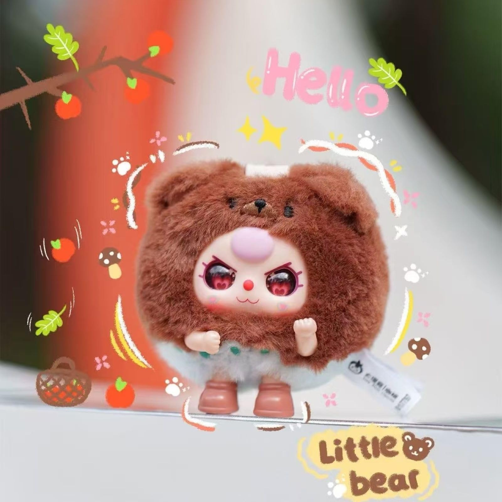 Amazon.co.jp: BabyThree 団〣獣 ぬいぐるみキーホルダーブラインド