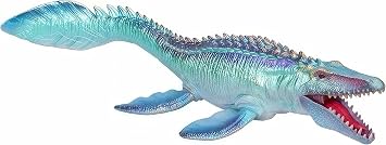 Gemini&Genius Mosasaurus Dinosaur Toy, Mosasaurus Figure with Movable Jaw 13.4" Large Sea Monster Shark Barth Toy, Display Model, Collection, Cake Toppe or Gift for Kids