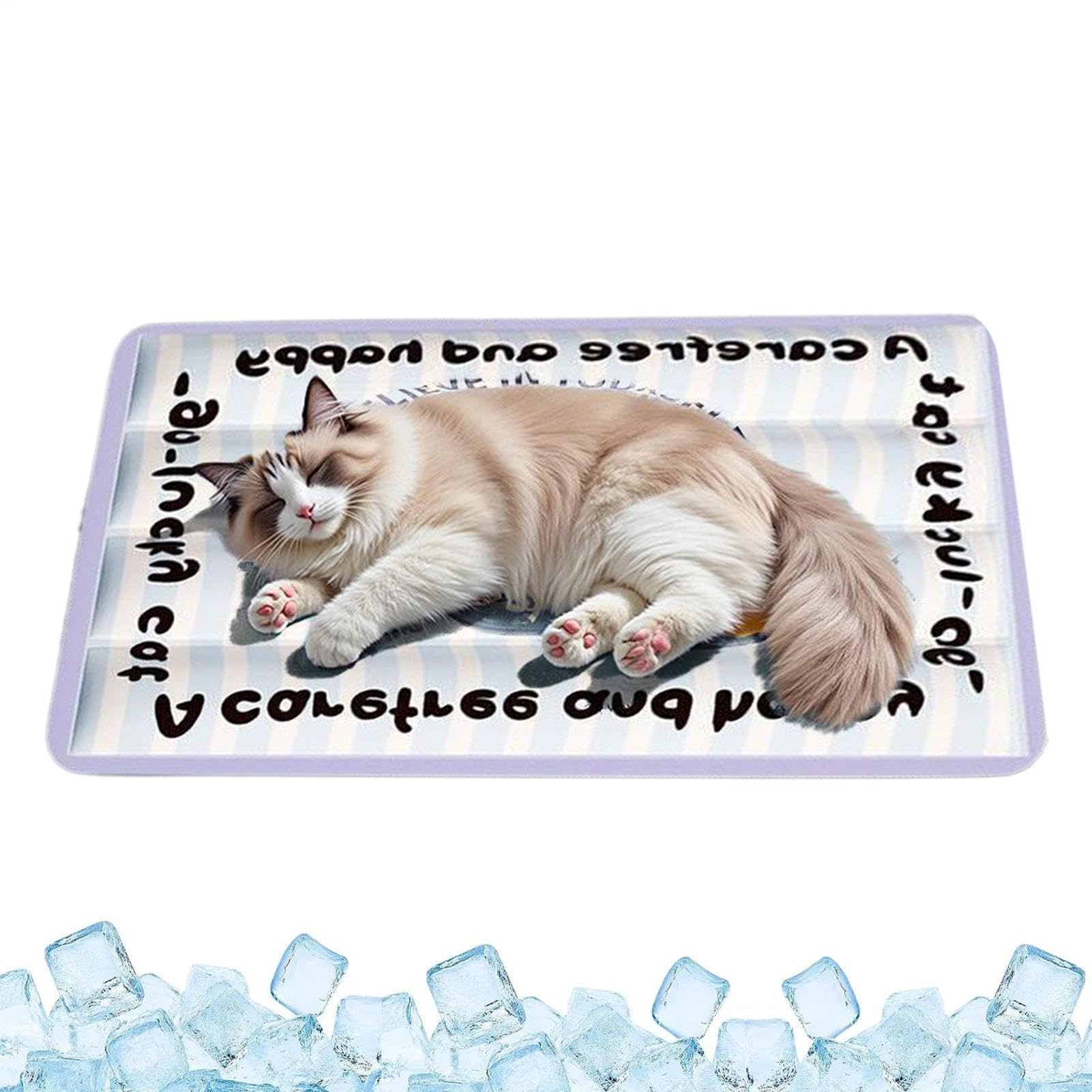 Tappetino Rinfrescante per Cani Cuccia Portatile con Gel per Cani e Gatti | Tappetino Rinfrescante per Gatti Riposo Per Cuccioli E Di Taglia Media Grande Interno Esterno Gabbia