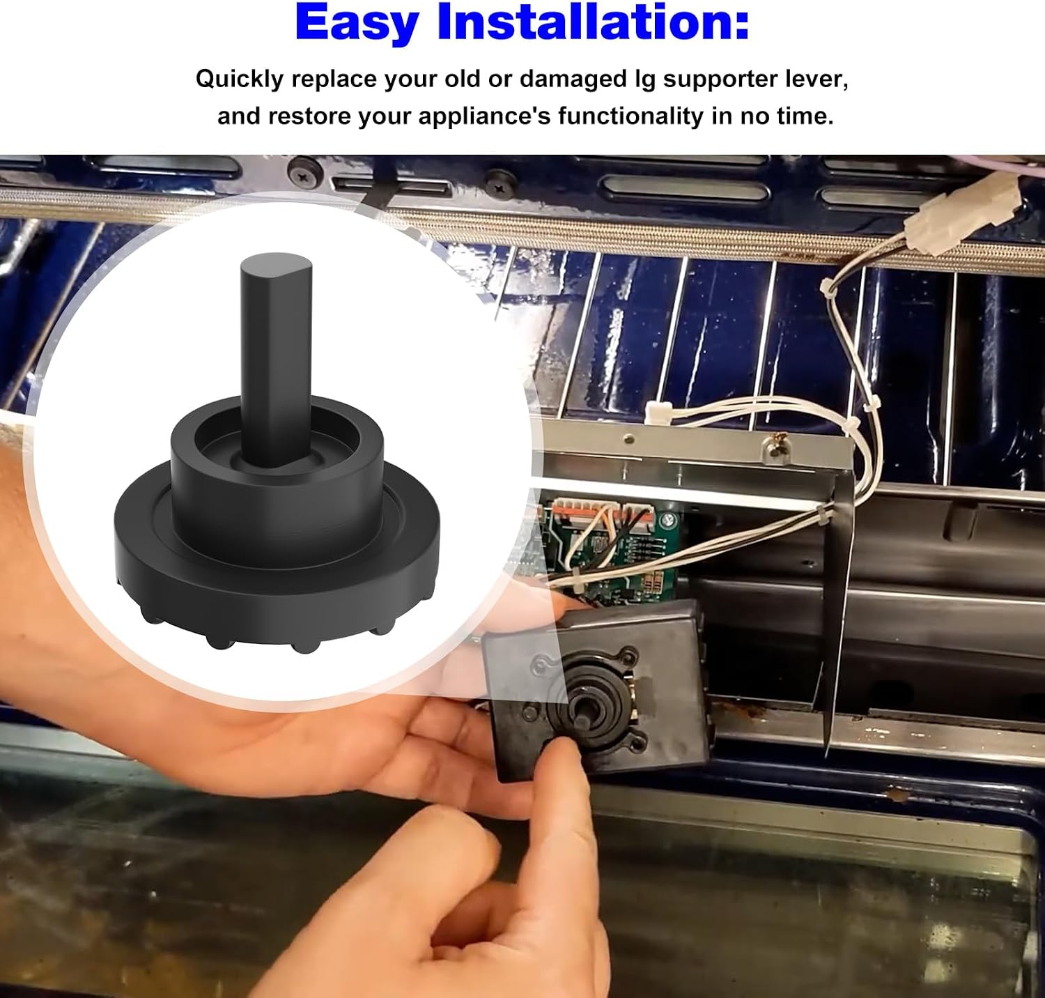 Appliance Knobs Supporter Lever Replacement LG MJH64334701 Stove Parts, Control Lever knob/Appliance Stove Knobs Supporter Lever - 2 Pack