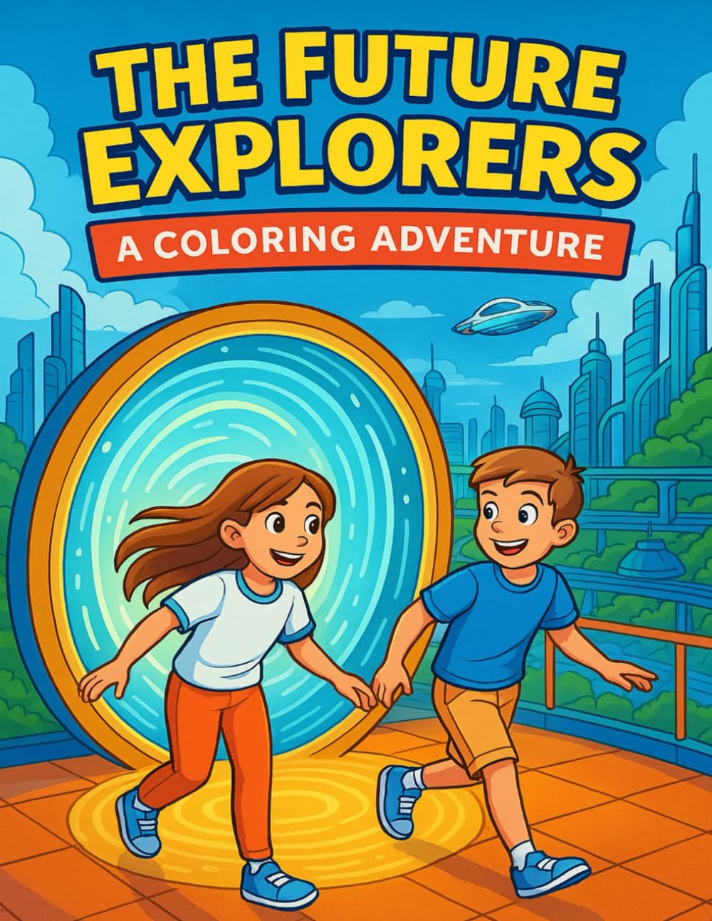 The Future Explorers A Coloring Adventure