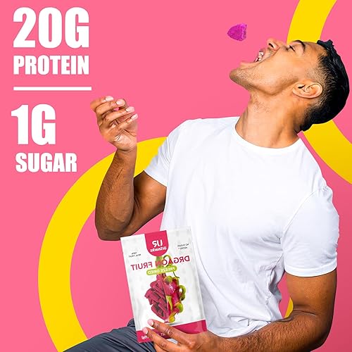 Miniatura 7 de Ursnacks Pitaya liofilizado saludable y puro natural sin adición de chips de frutas iguales a 7.05 oz de fruta fresca de Pitaya mediante el uso de