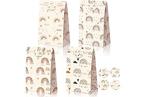 Tudomro Rainbow Party Decorations Bags: Perfect Favors for Your Joyous Baby Shower