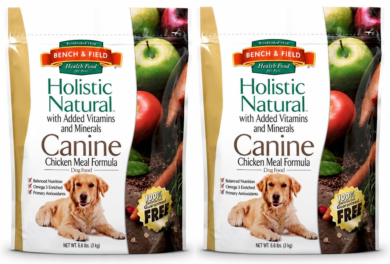 Amazon.com: Bench & Field Holistic Premium Dry Dog Food, Chicken