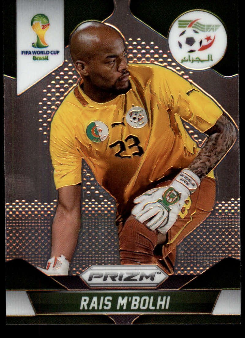 Amazon.com: 2014 Panini World Cup Prizm #1 Rais M'Bolhi Algeria