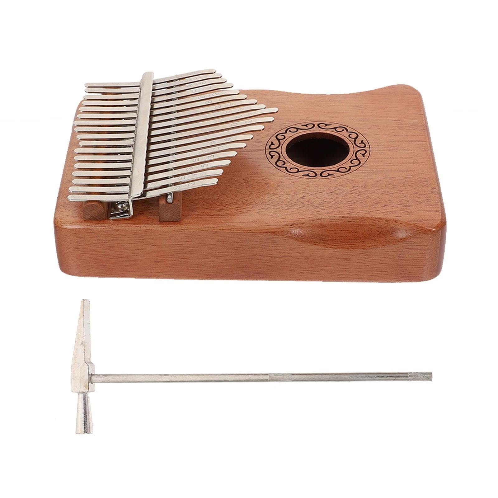 Zestaw Kalimba Z 17 Klawiszami I Fortepianem Dla Dorosłych Kalimba