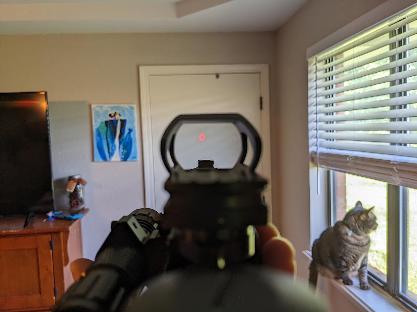 19/mo Finance HIRAM 416x50 AO Rifle Scope Combo with Green Laser