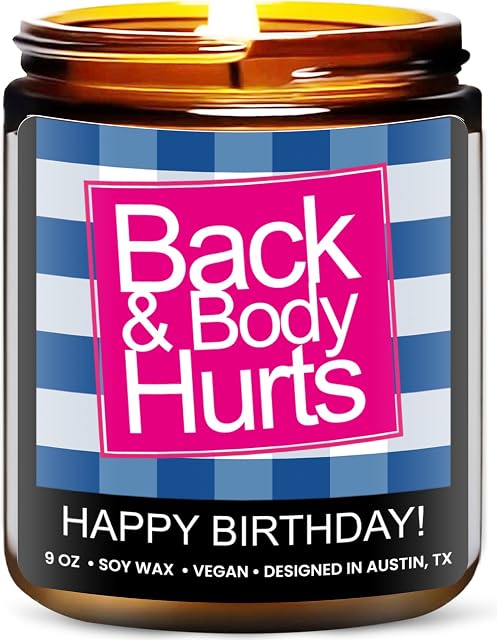 Back & Body Hurts Candle
